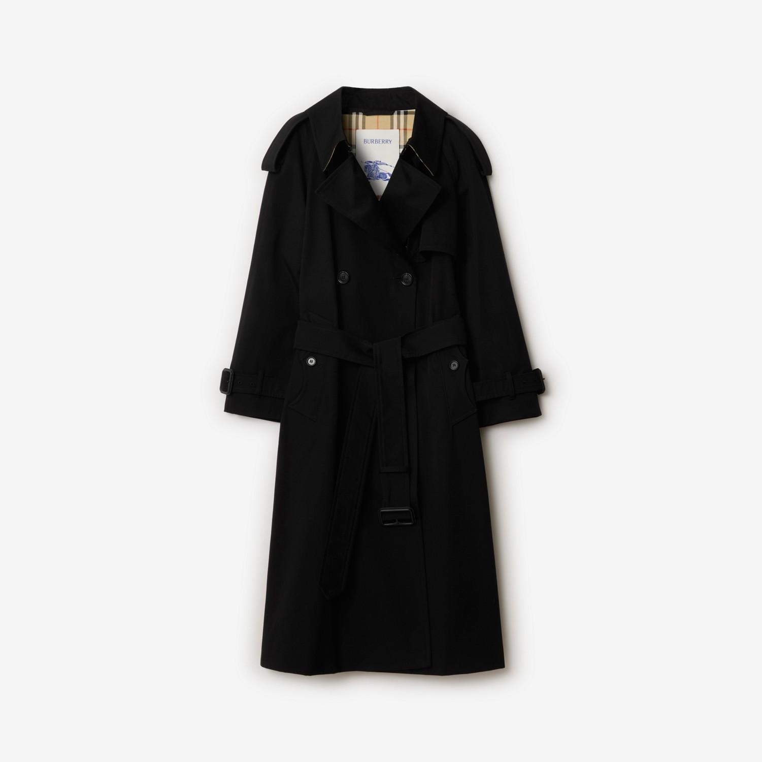 Long Gabardine Fitzrovia Trench Coat by BURBERRY