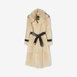 Long Shearling Linley Coat by BURBERRY