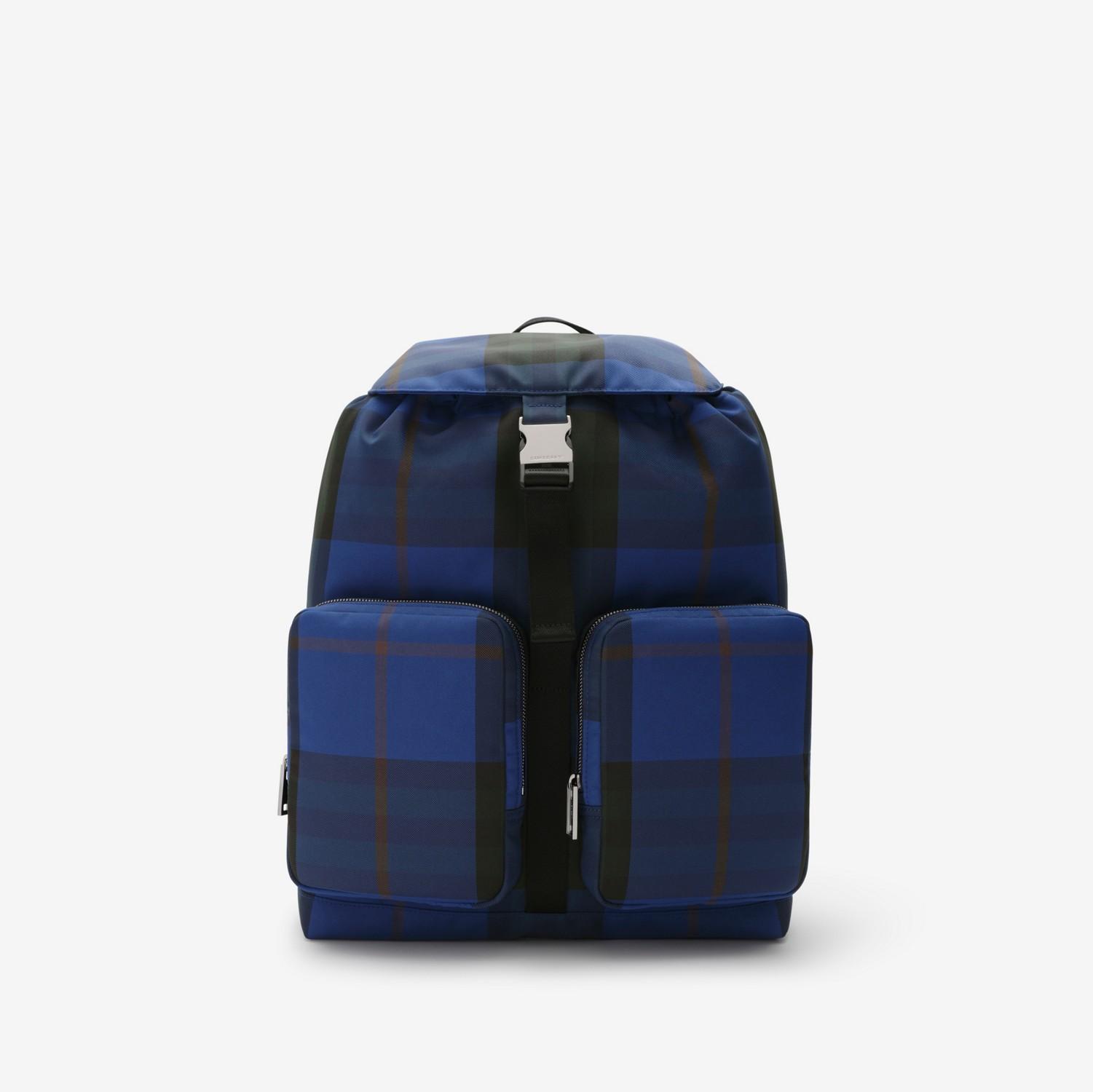 Medium Check Backpack by BURBERRY