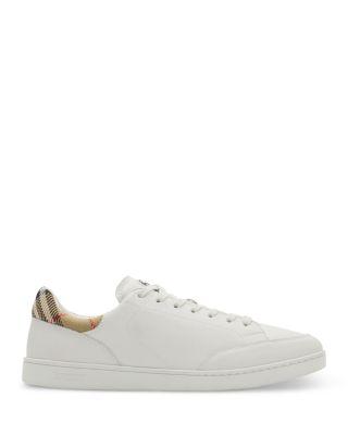 Men's Lace Up Low Top Sneakers by BURBERRY