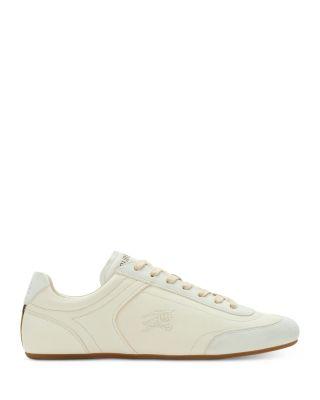Men's Leather Knight Runner Sneakers by BURBERRY