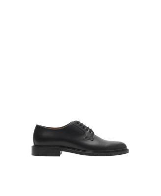 Men's Leather Manor Derby Shoes by BURBERRY