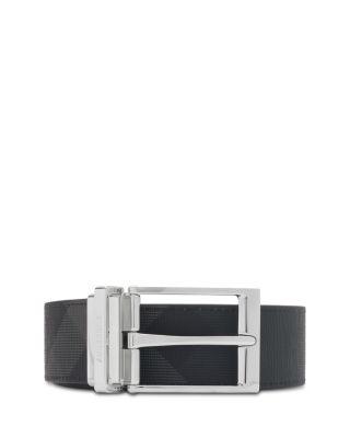 Men's Louis Reversible Leather Belt by BURBERRY