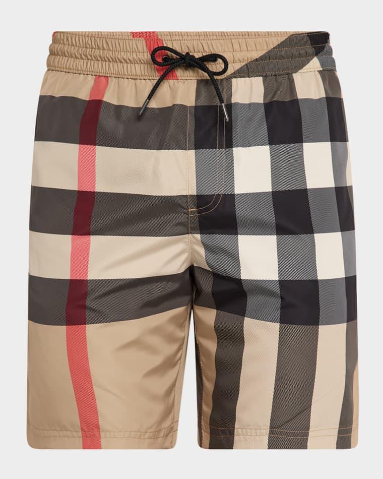 Men's Signature Check Swim Shorts by BURBERRY