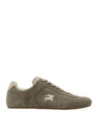 Men's Suede Knight Runner Sneakers by BURBERRY