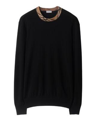Michael Check Crewneck Sweater by BURBERRY