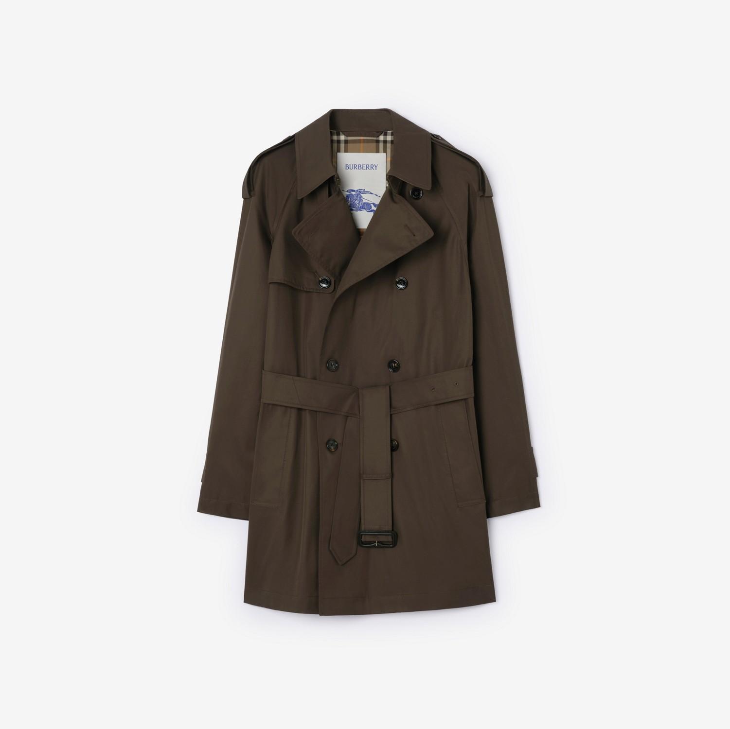 Mid-length Gabardine Leadenham Trench Coat by BURBERRY