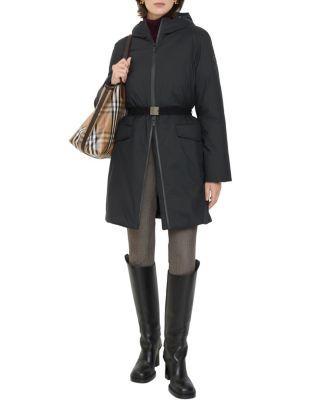 Mid-length Hooded Nylon Coat by BURBERRY