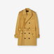Mid-length Leather Leverton Trench Coat by BURBERRY
