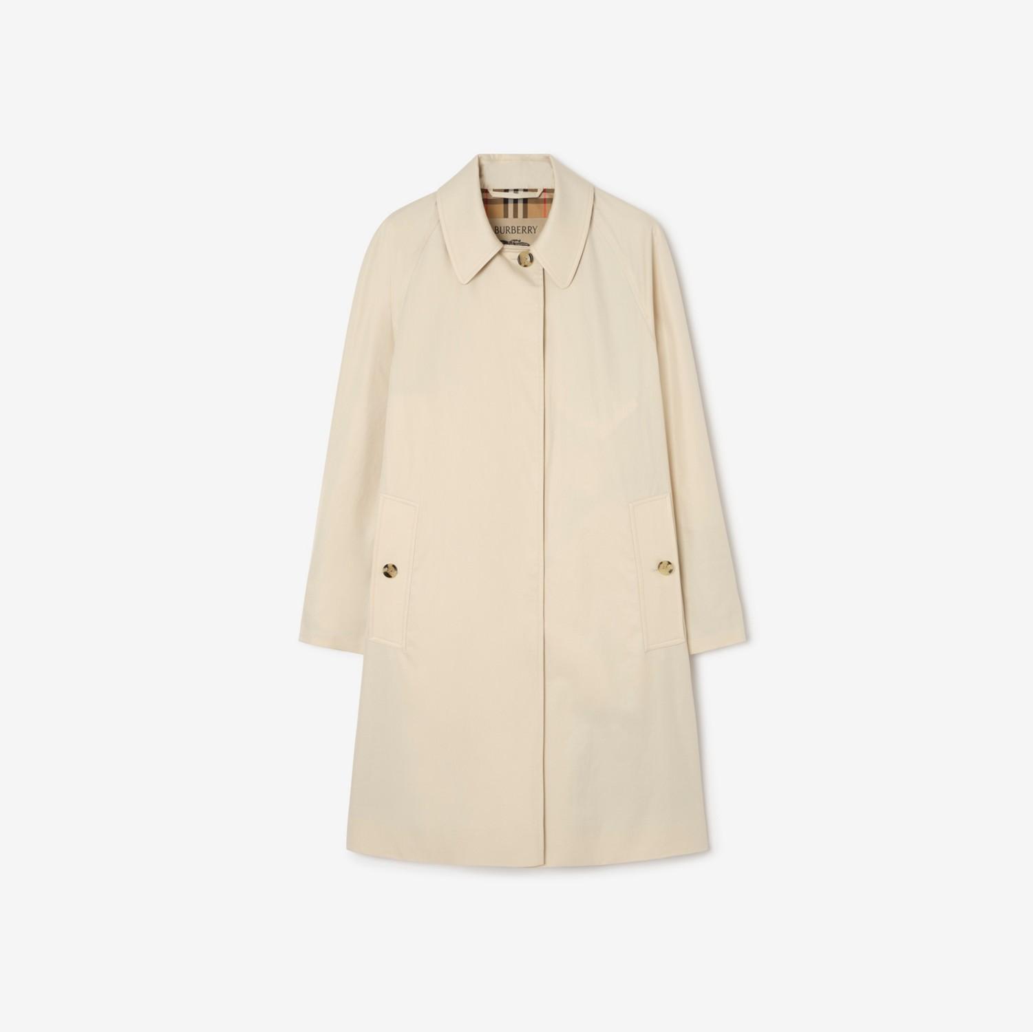 Mid-length Tropical Gabardine Camden Car Coat by BURBERRY