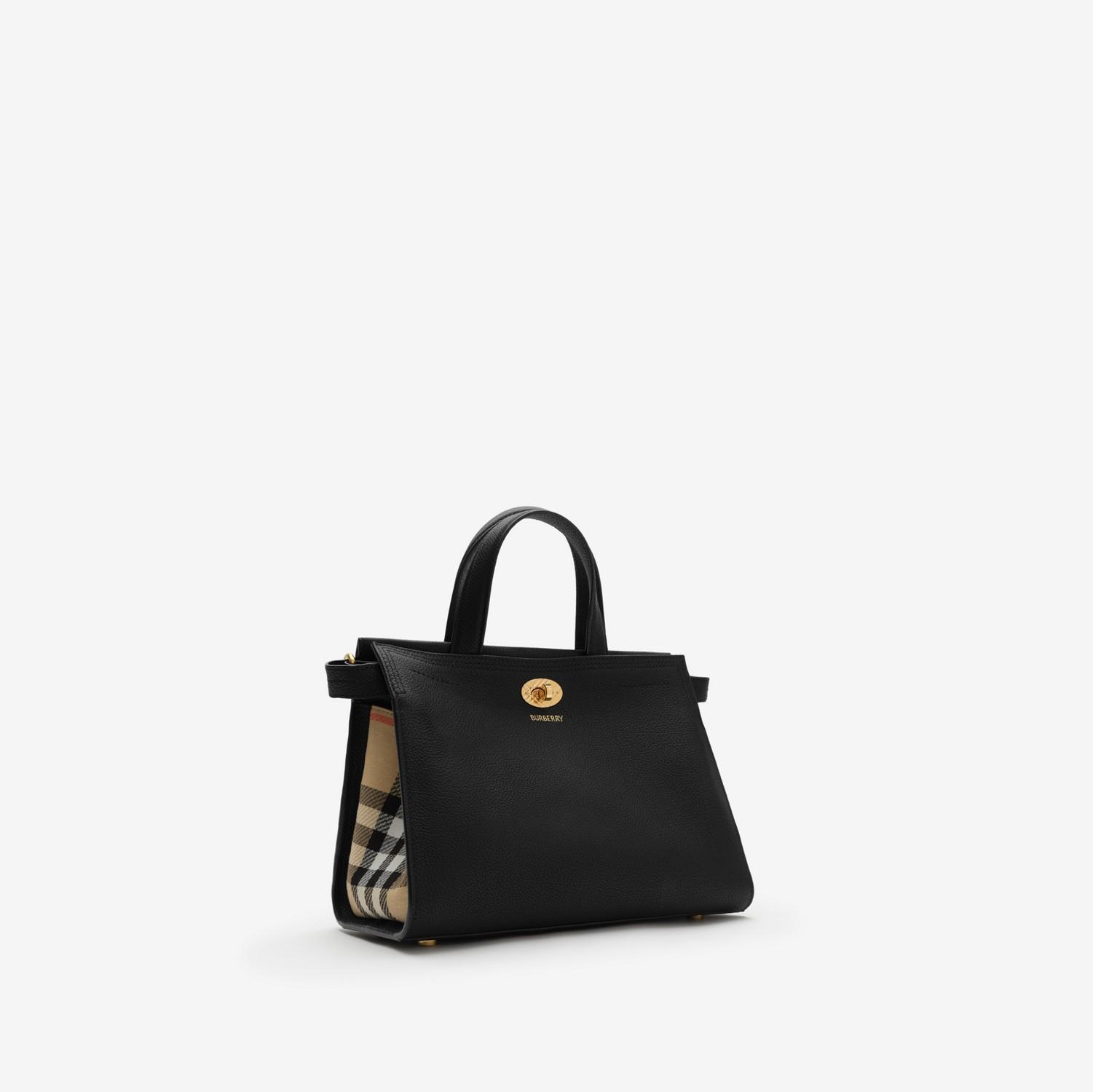 Mini Cotswolds Check Tote by BURBERRY