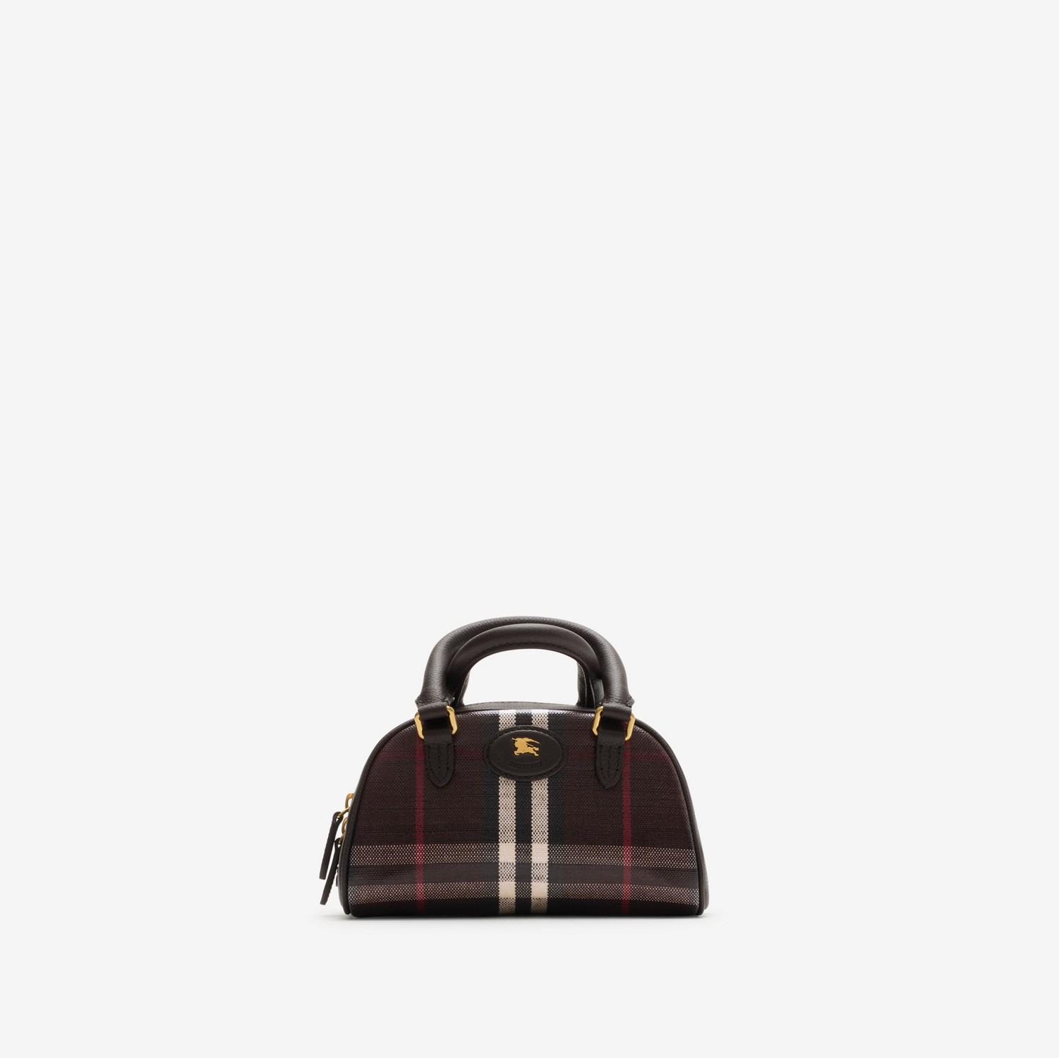 Mini Highlands Bowling Bag​ by BURBERRY