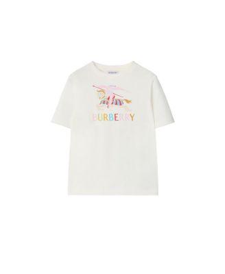 Multicolour Knight Cotton T-shirt - Little Kid by BURBERRY