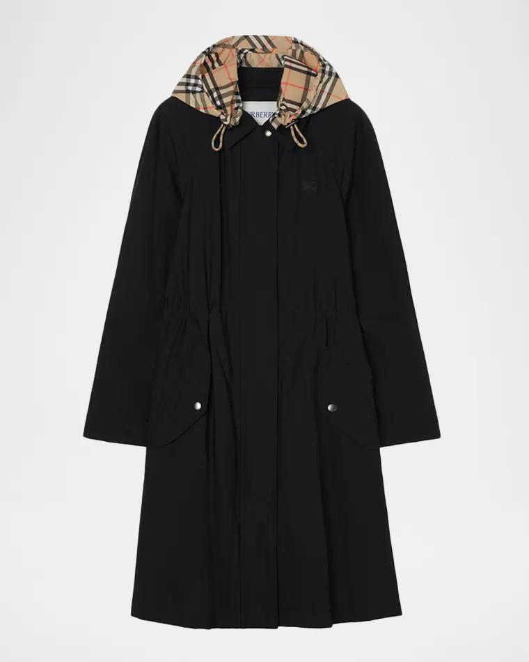 Newbury Parka Jacket With Removable Hood by BURBERRY