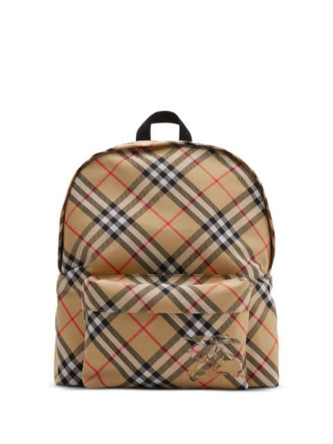 Nova Check backpack by BURBERRY