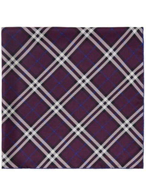 Nova Check silk scarf by BURBERRY
