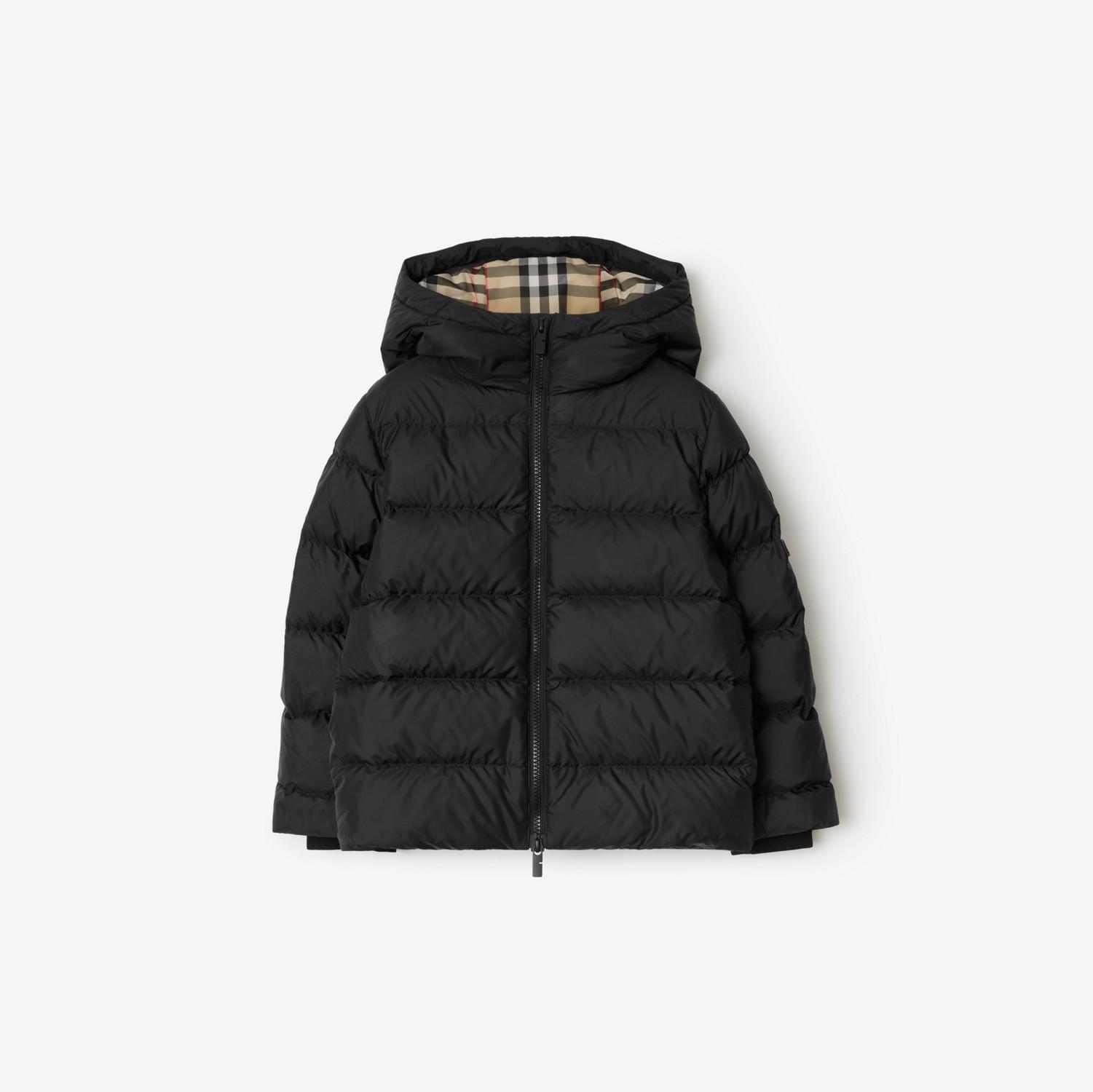 Nylon Hooded Puffer Coat by BURBERRY