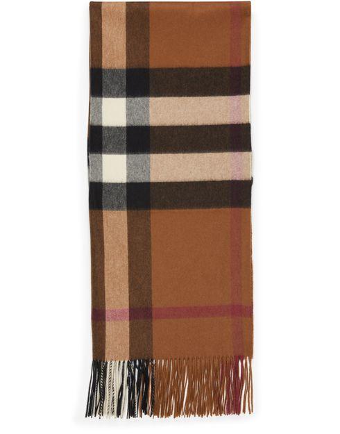 Oversized Check Scarf by BURBERRY
