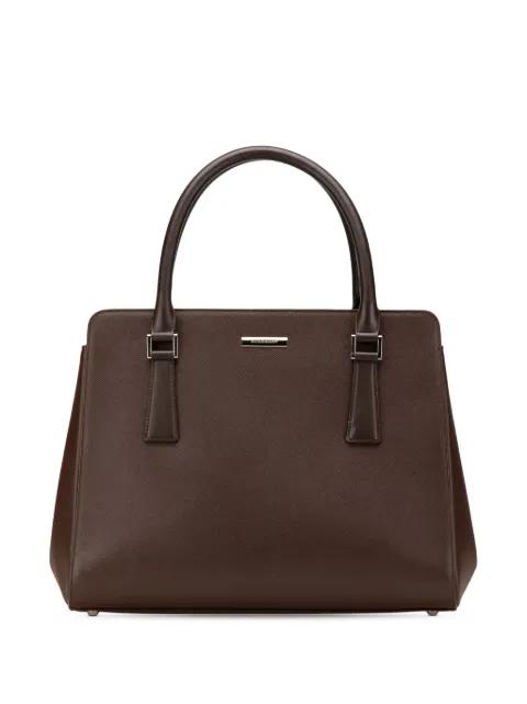 2000-2017 Leather handbag by BURBERRY PRE-OWNED