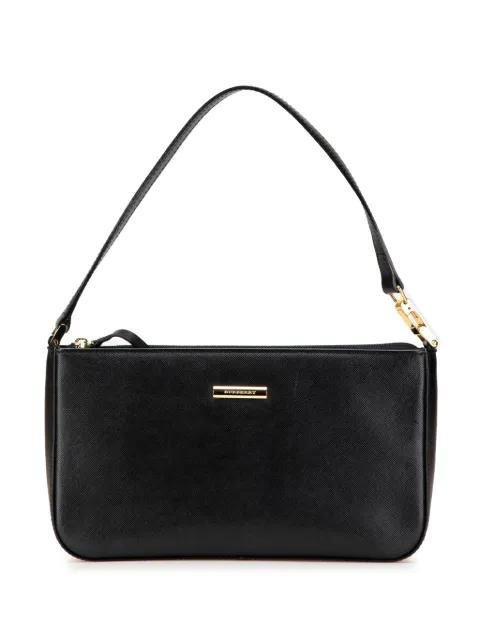 2000-2017 Leather shoulder bag by BURBERRY PRE-OWNED