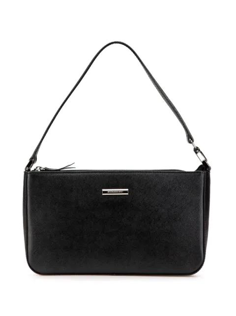 2000-2017 Leather shoulder bag by BURBERRY PRE-OWNED