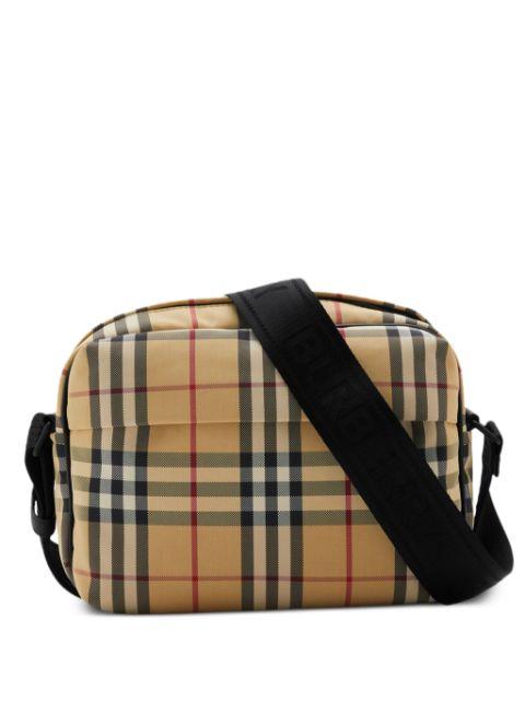 Paddy Vintage-check messenger bag by BURBERRY
