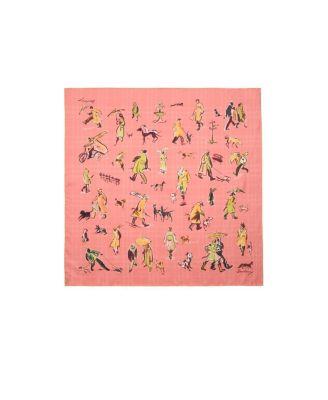 Paws on Parade Silk Scarf by BURBERRY