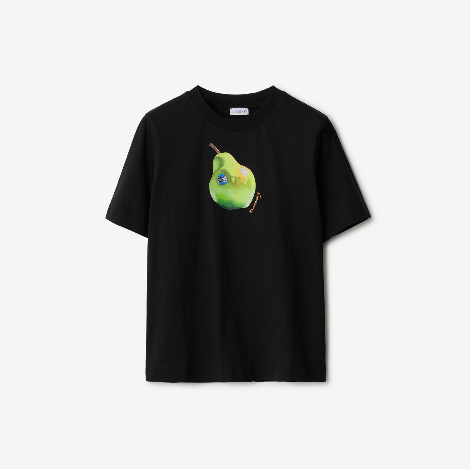 Pear Cotton T-shirt by BURBERRY