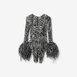 Pheasant Print Viscose Gathered Top by BURBERRY