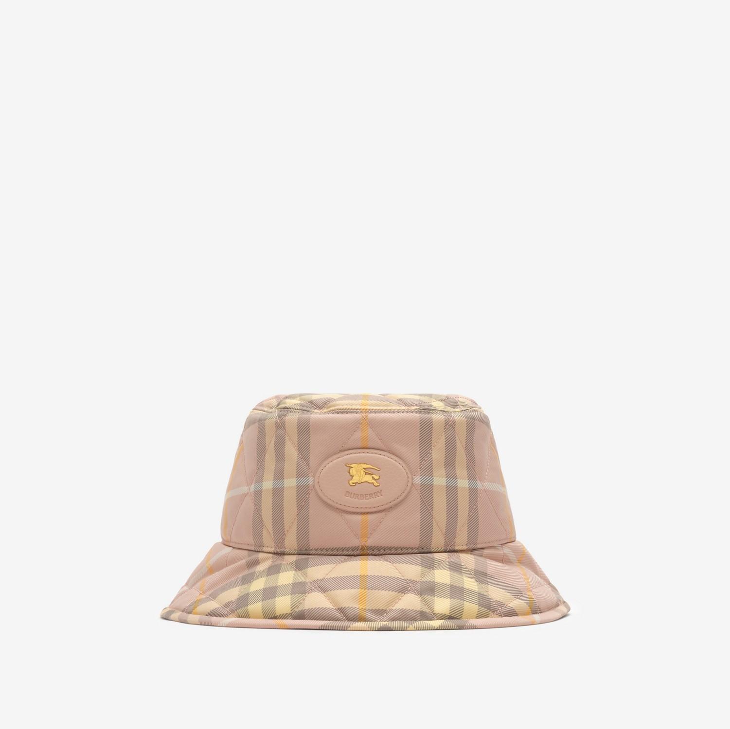 Quilted Horseshoe Bucket Hat by BURBERRY
