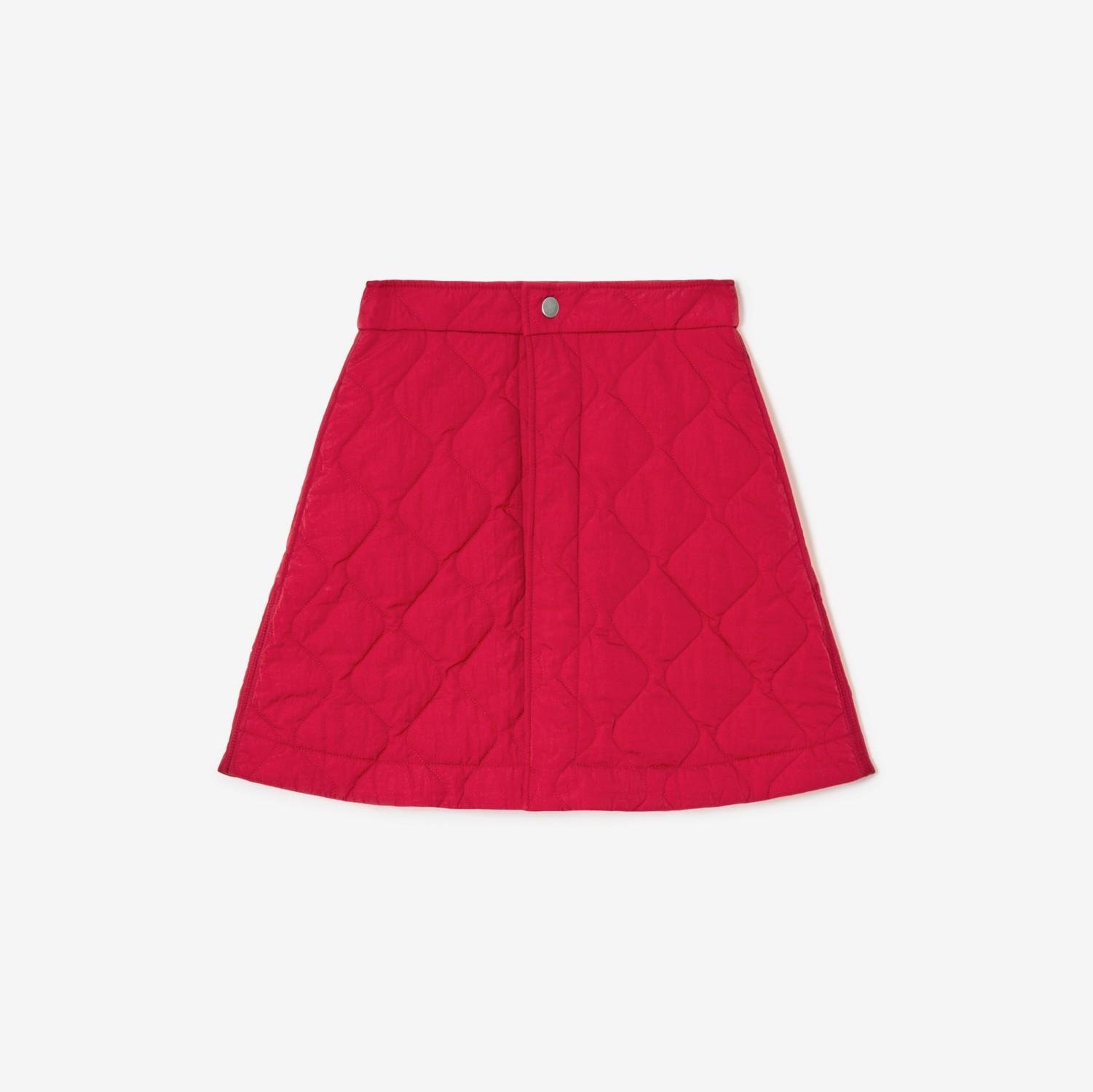 Quilted Nylon Mini Skirt by BURBERRY