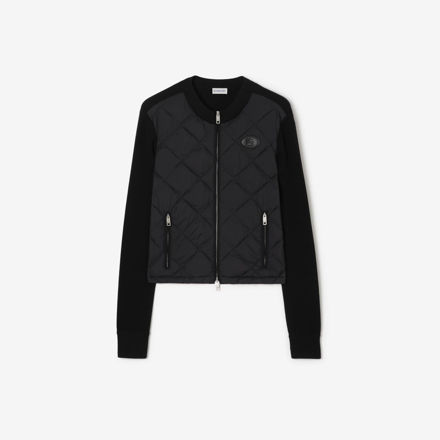 Quilted Nylon and Wool Fulbrook Jacket by BURBERRY