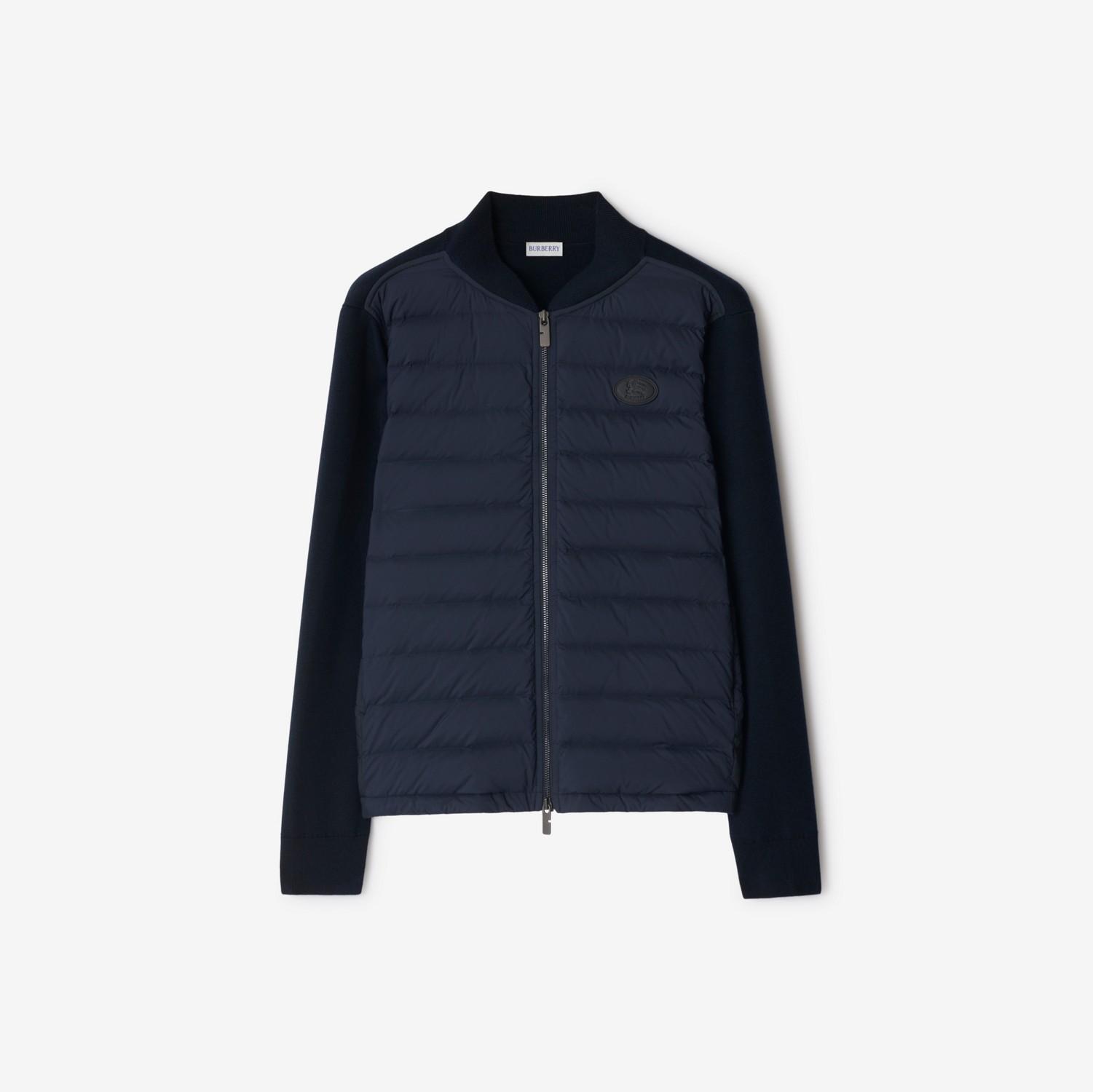 Quilted Nylon and Wool Jacket by BURBERRY