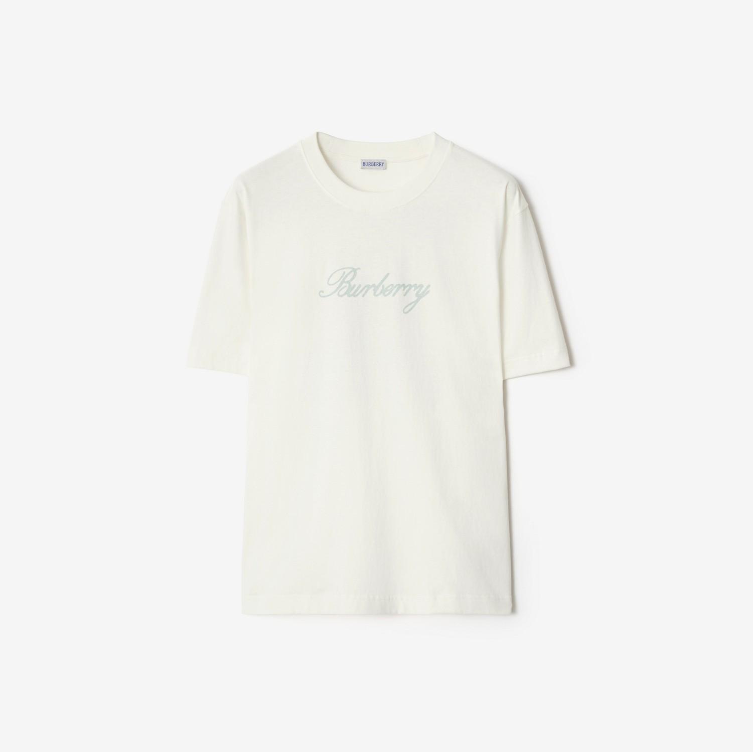 Rain or Shine Cotton T-shirt by BURBERRY