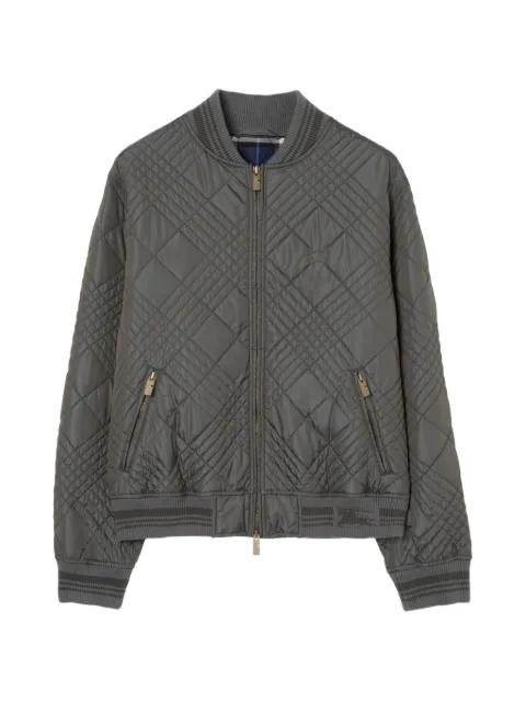 Rakewood Micro check stitch bomber jacket by BURBERRY