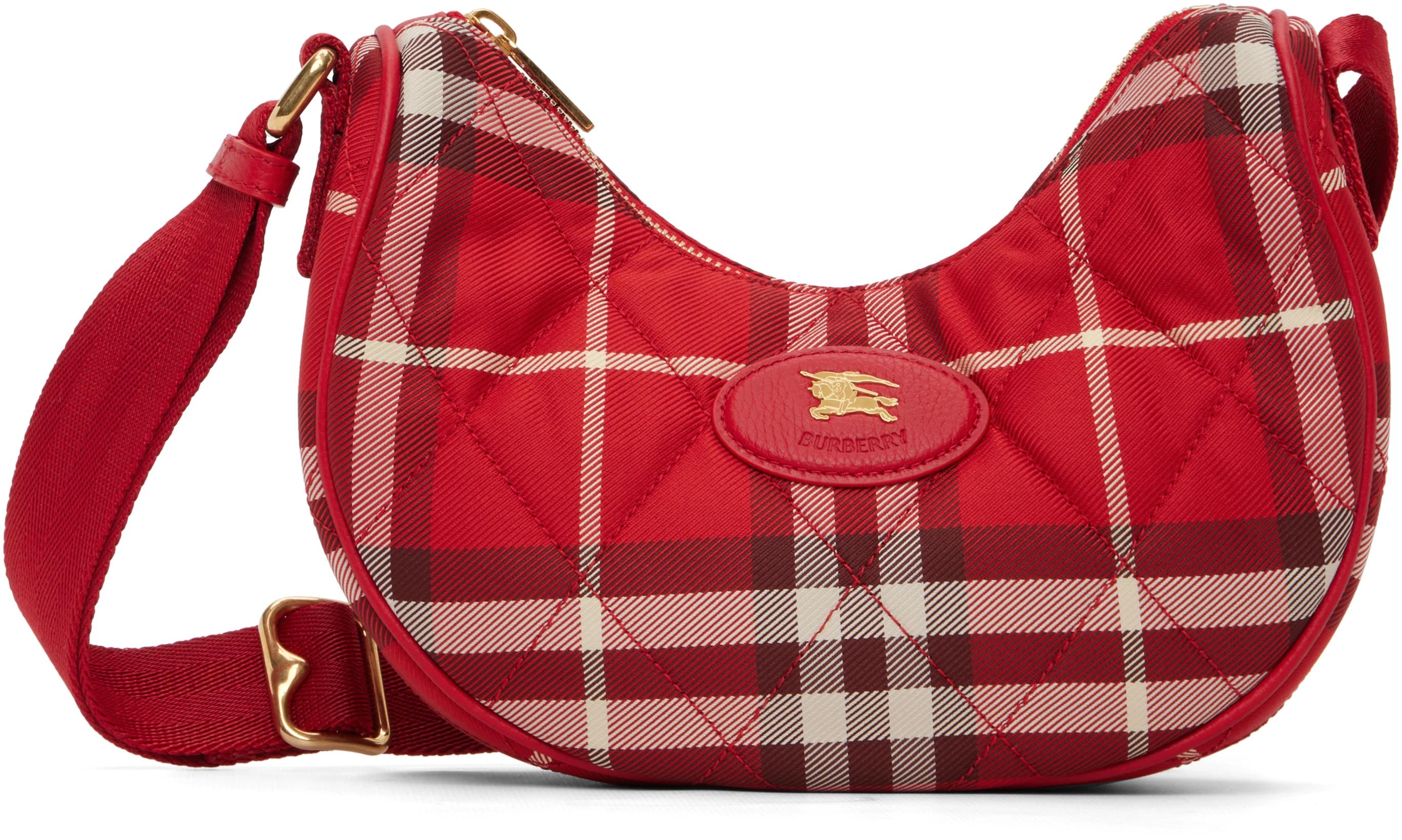 Red Horseshoe Crossbody Bag​ by BURBERRY