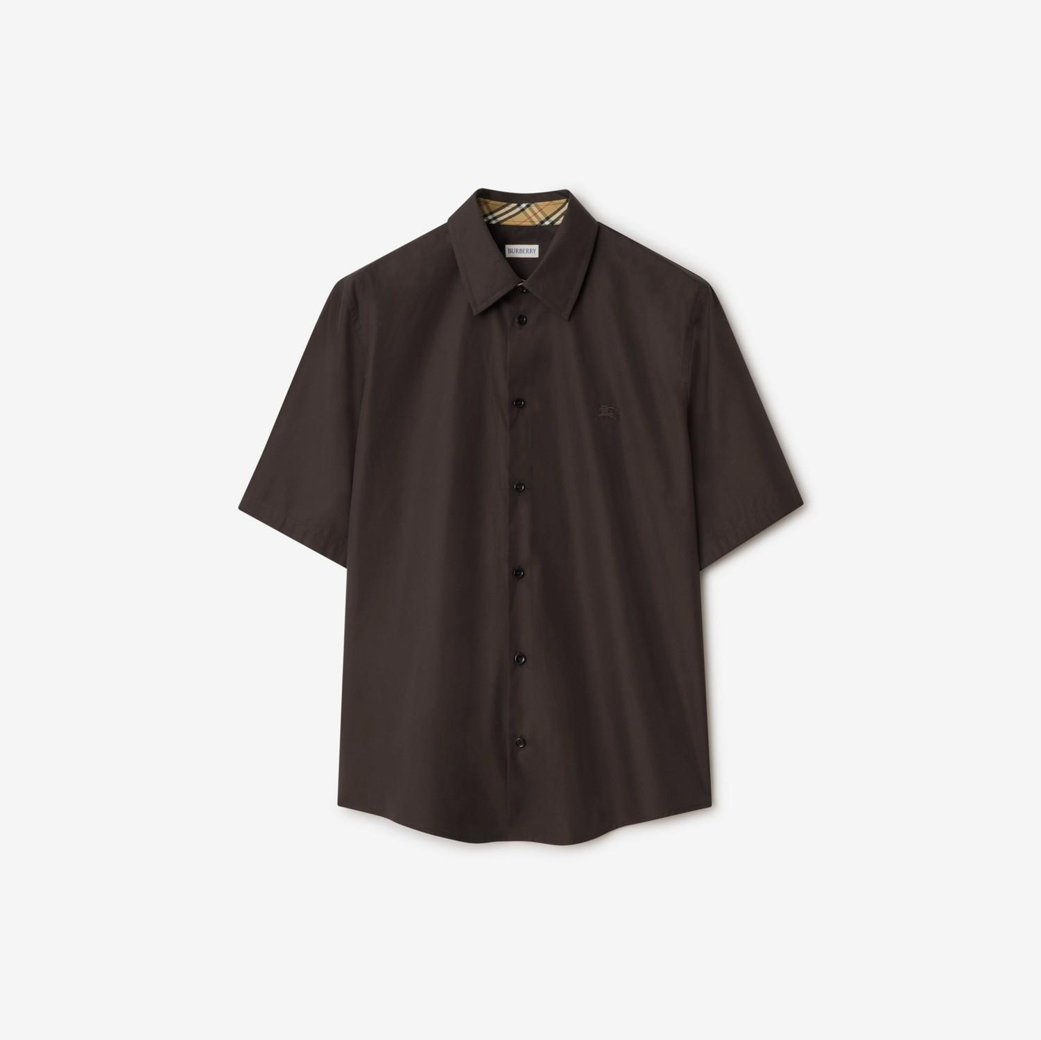 Regular Fit Cotton Poplin Shirt by BURBERRY
