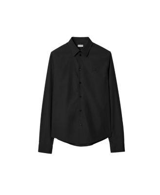Regular Fit Cotton Poplin Shirt by BURBERRY
