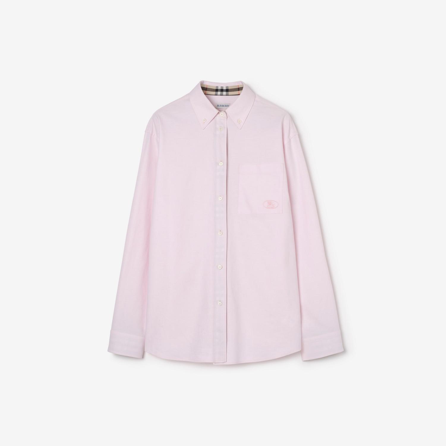 Relaxed Fit Cotton Oxford Shirt by BURBERRY