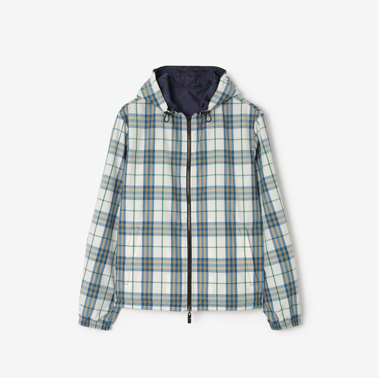 Reversible Check Newport Hooded Jacket by BURBERRY