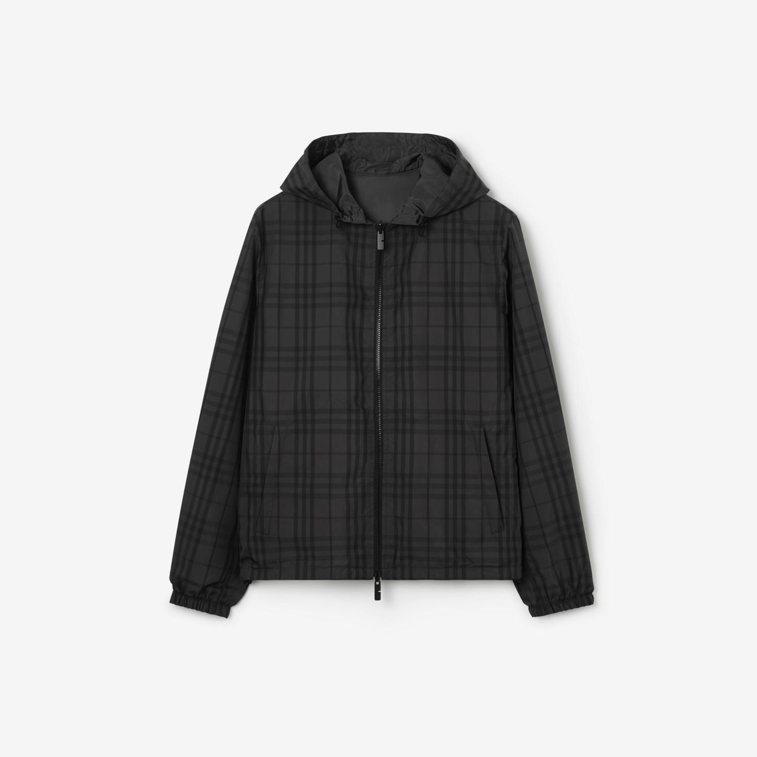 Reversible Check Newport Hooded Jacket by BURBERRY