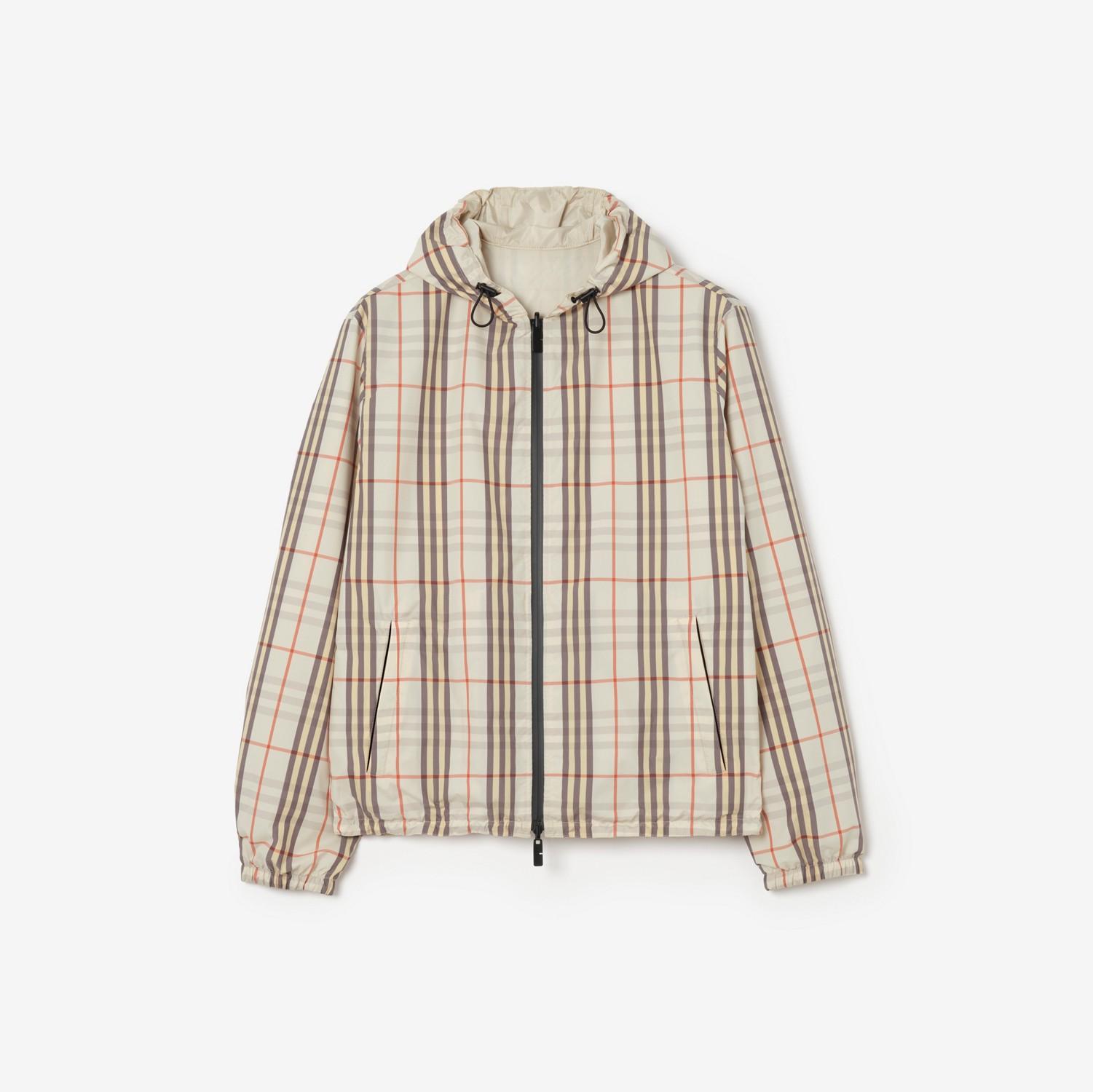 Reversible Check Newport Hooded Jacket by BURBERRY