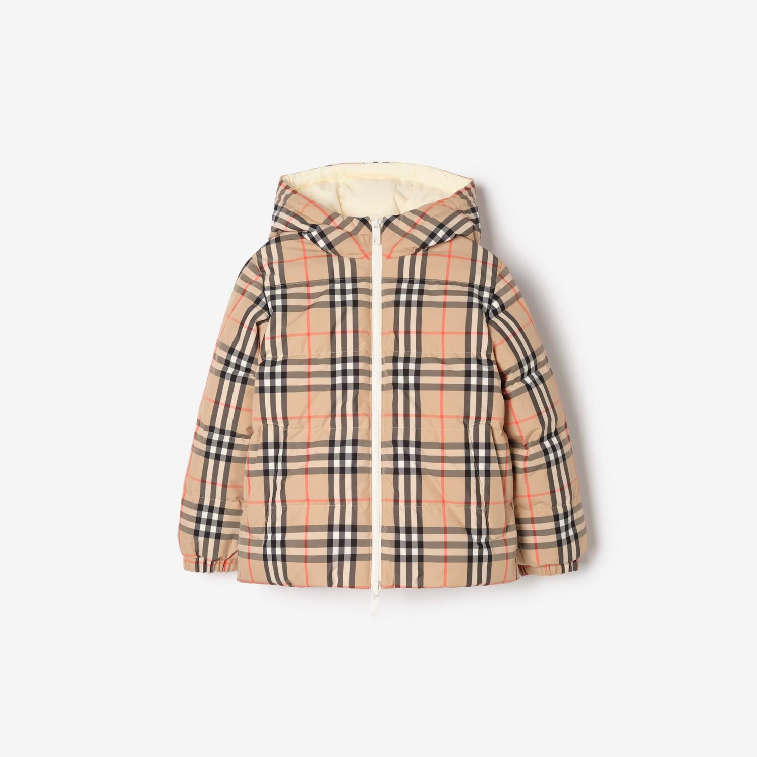 Reversible Check Puffer Jacket by BURBERRY
