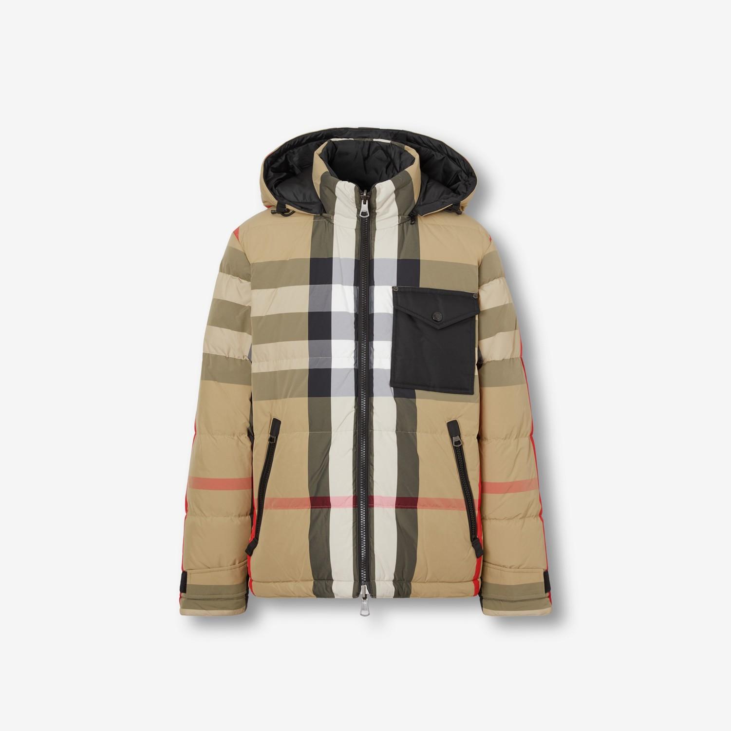 Reversible Check Puffer Jacket by BURBERRY