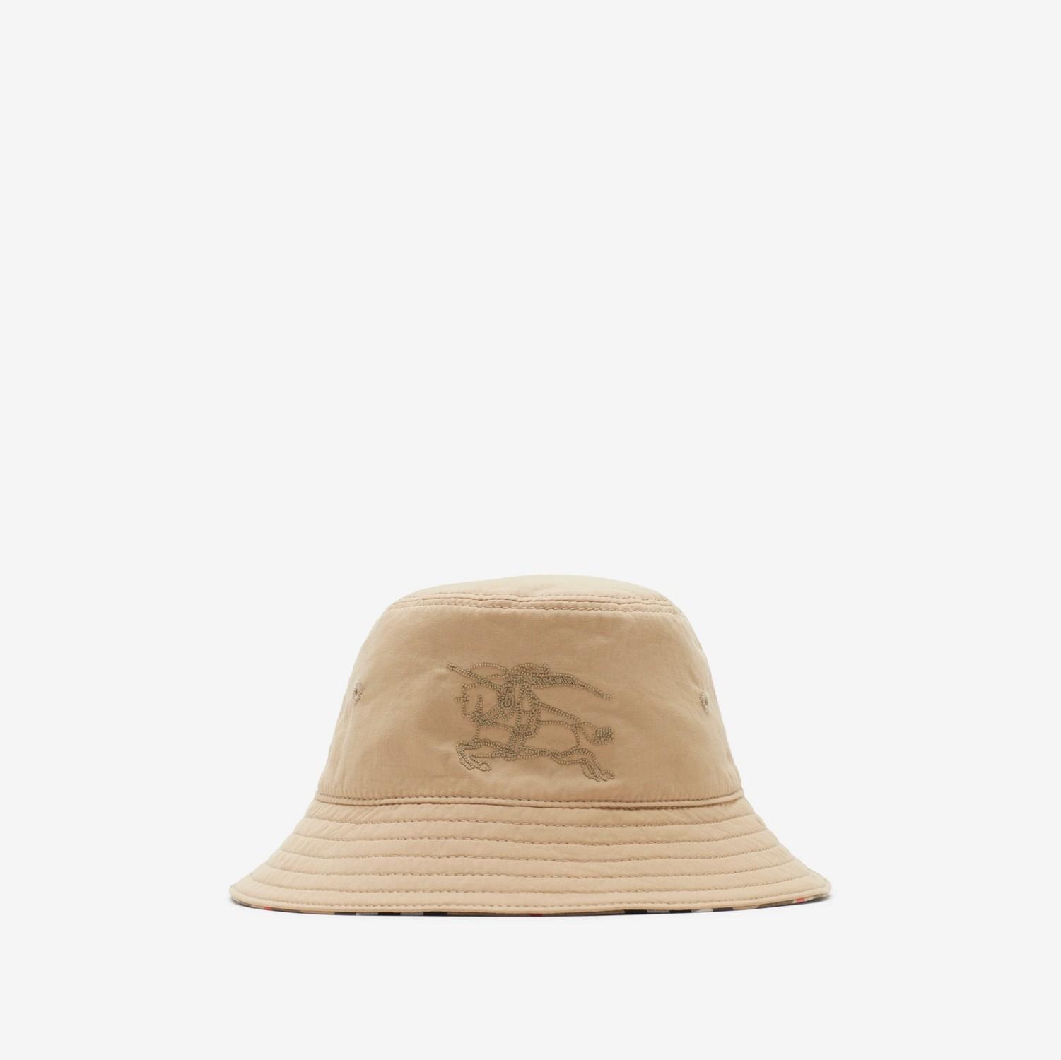 Reversible Cotton Bucket Hat by BURBERRY