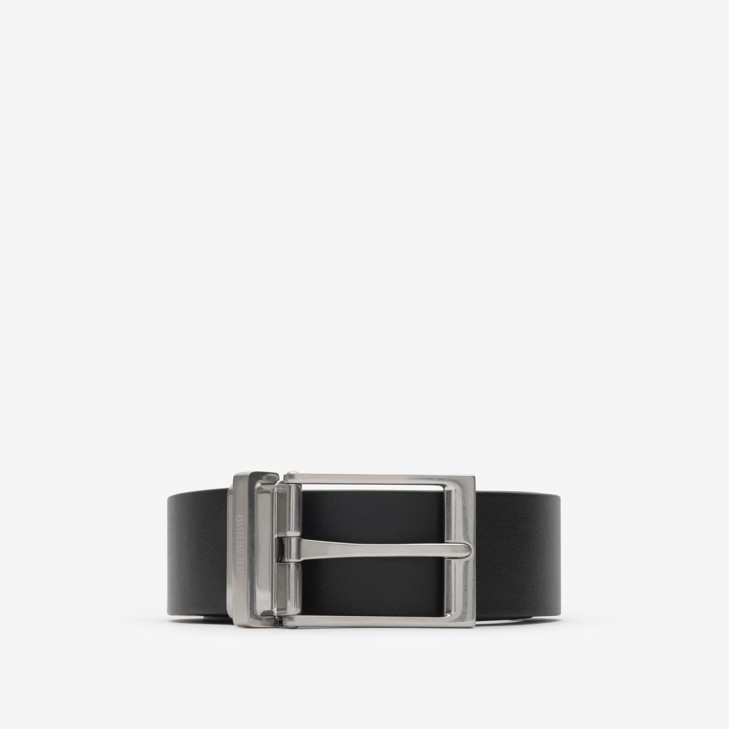 Reversible Leather Belt by BURBERRY