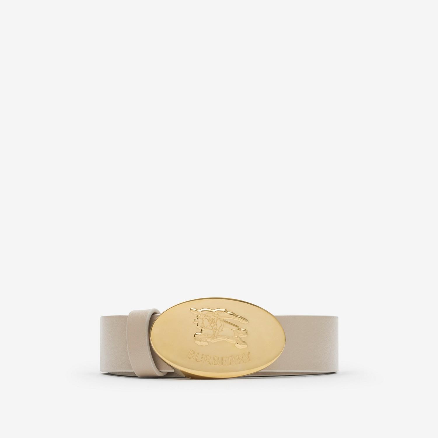 Reversible Leather Knight Stamp Belt​ by BURBERRY