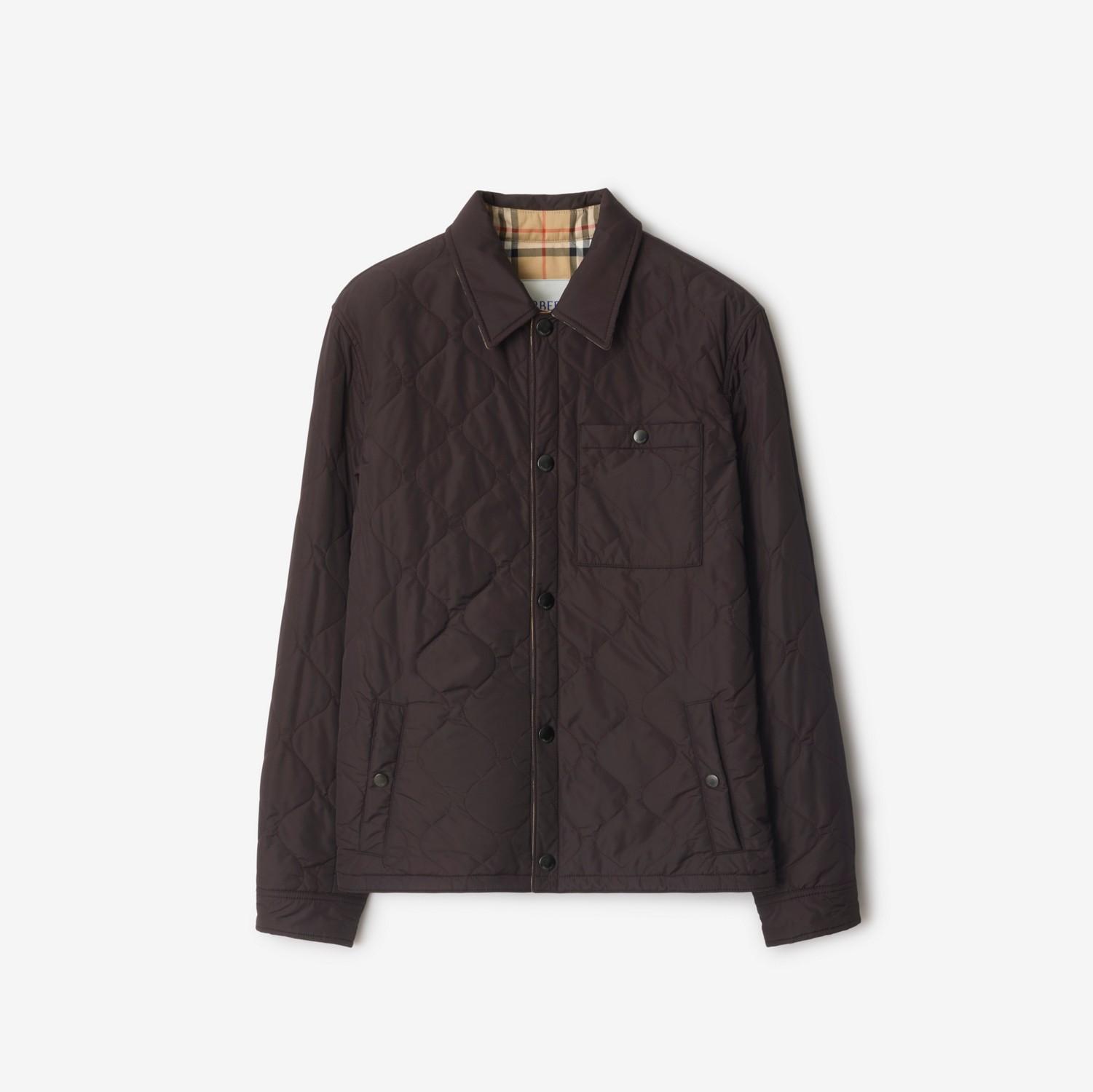 Reversible Quilted Nylon Overshirt by BURBERRY
