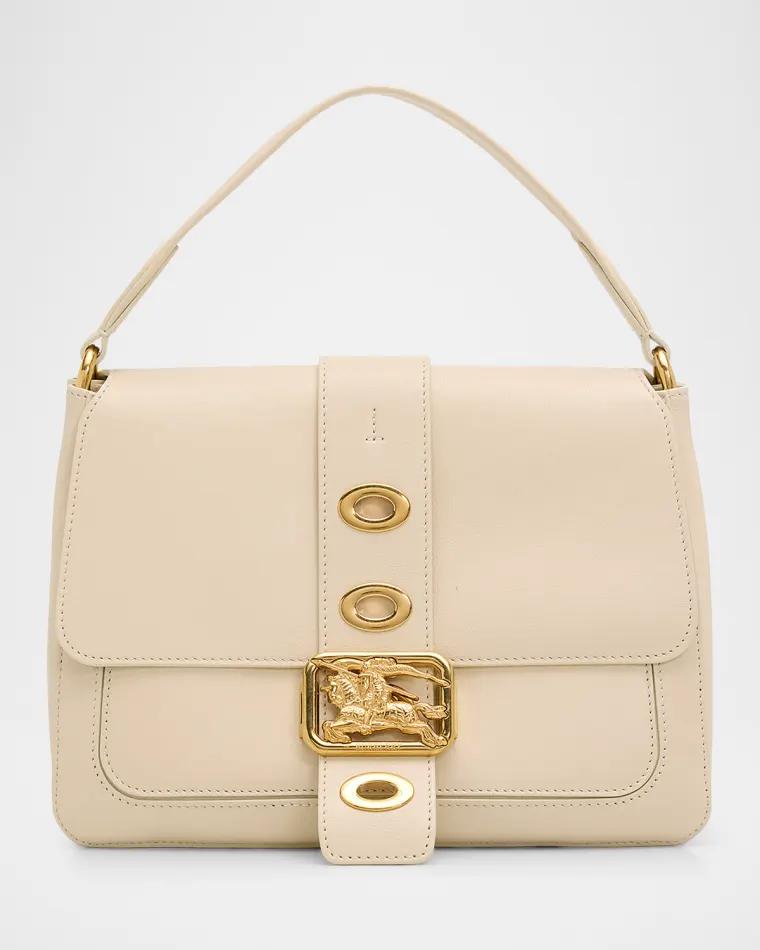 Rider Small Leather Top Handle Bag by BURBERRY