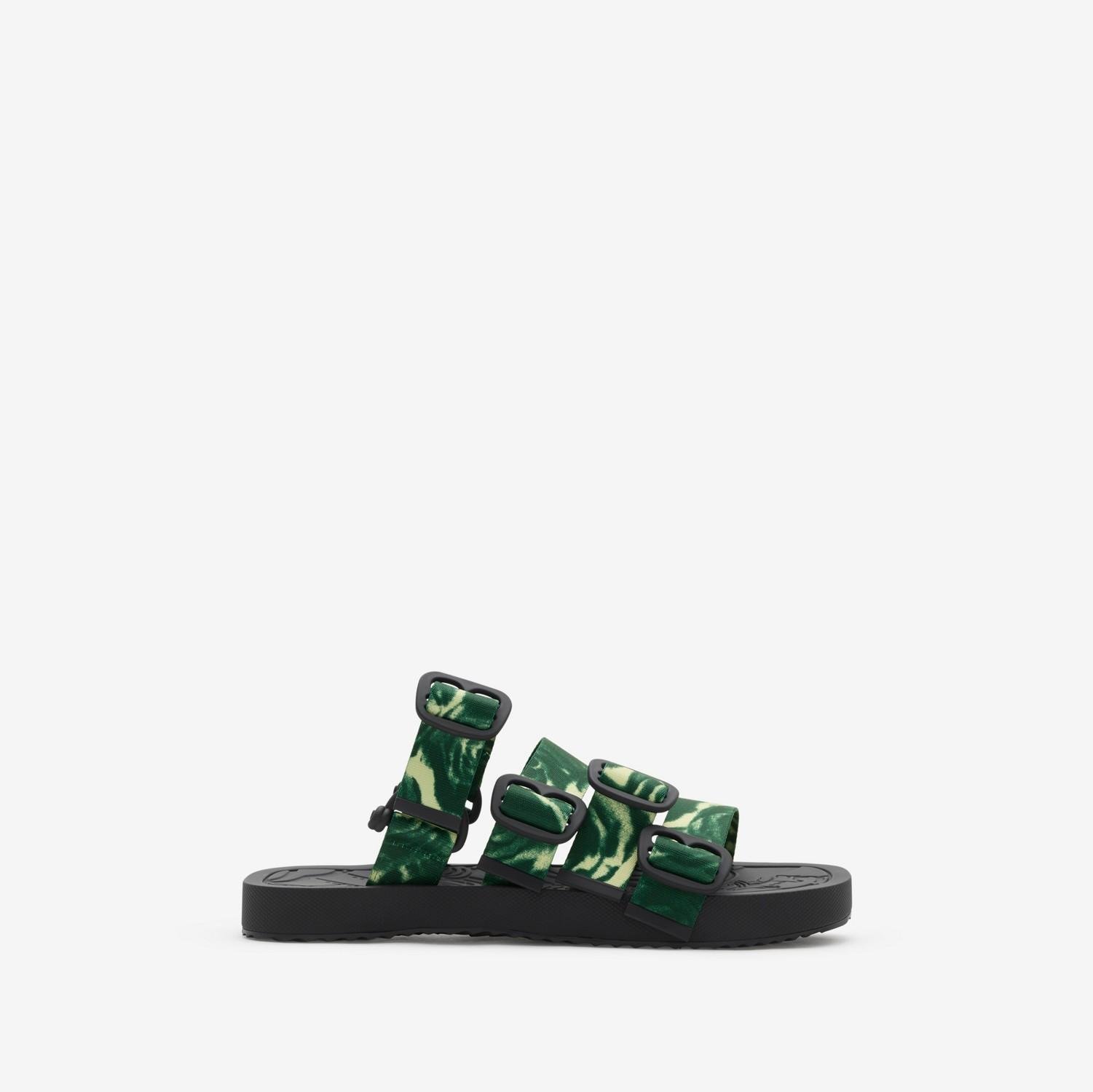 Rose Nylon Strap Sandals by BURBERRY